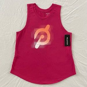 Peloton Womens Studio Scoop Tank Pink M